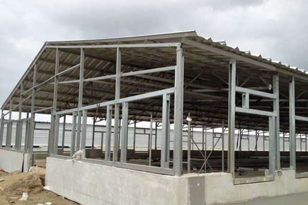 Recycled steel framing